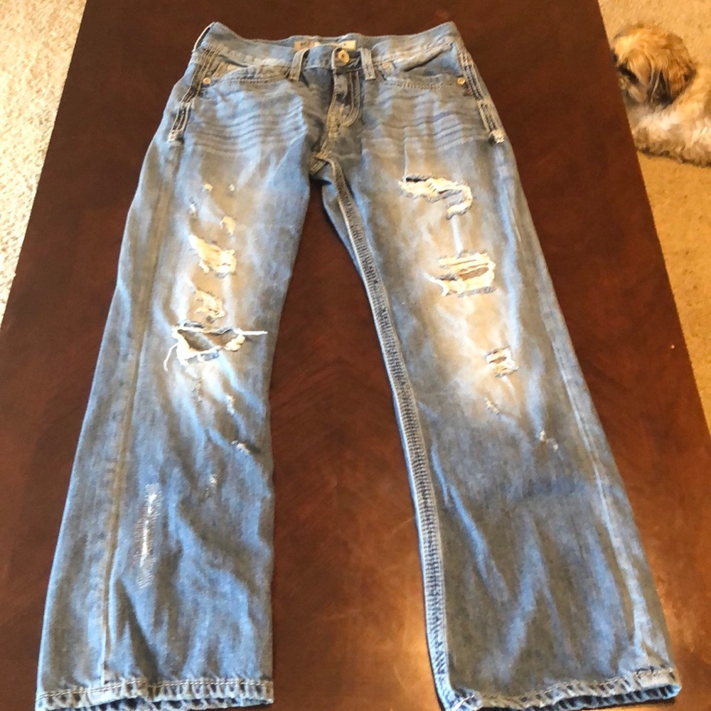Distressed BKE Carter Jeans 29S